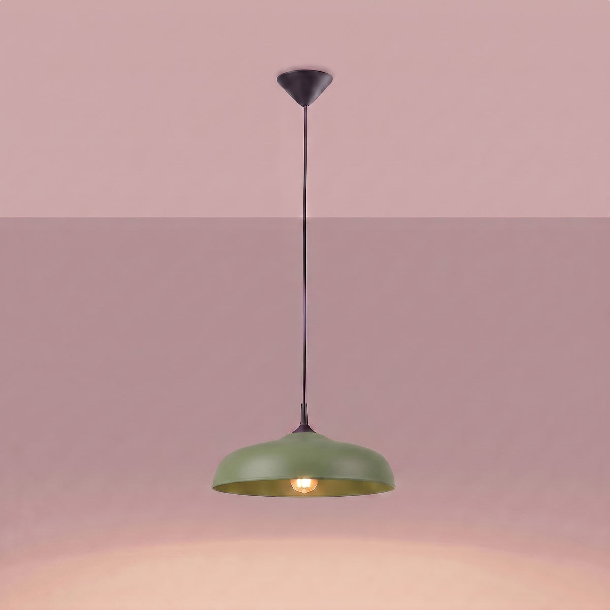 Gina Pendant Light – Olive green, view 24