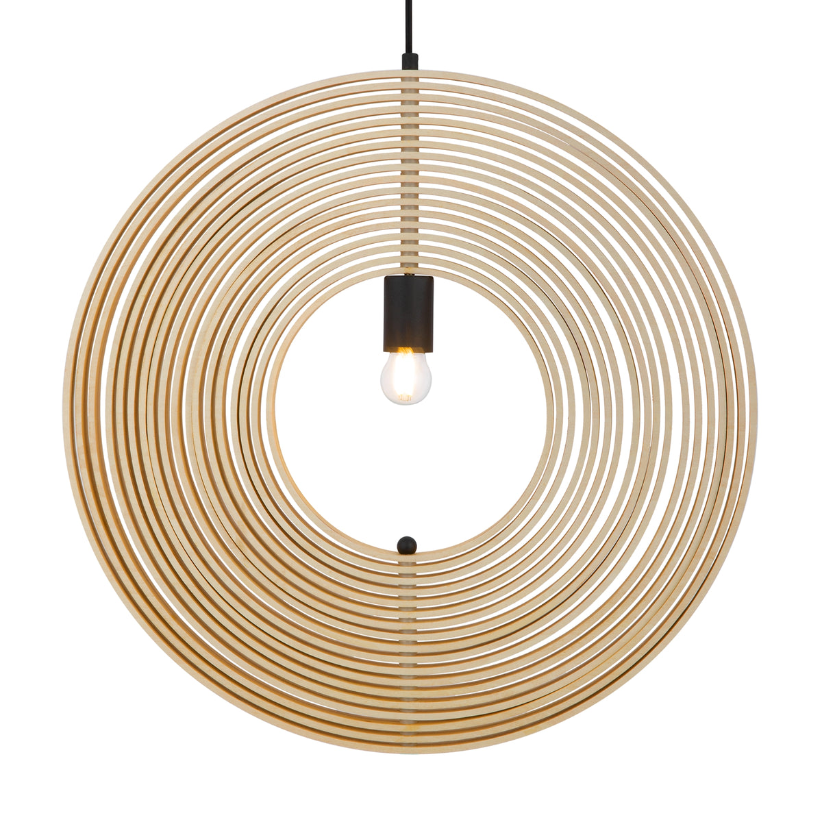 Roots Pendant Light – Ø600 mm – Black / Beige (MOD197PL-01W2), view 4