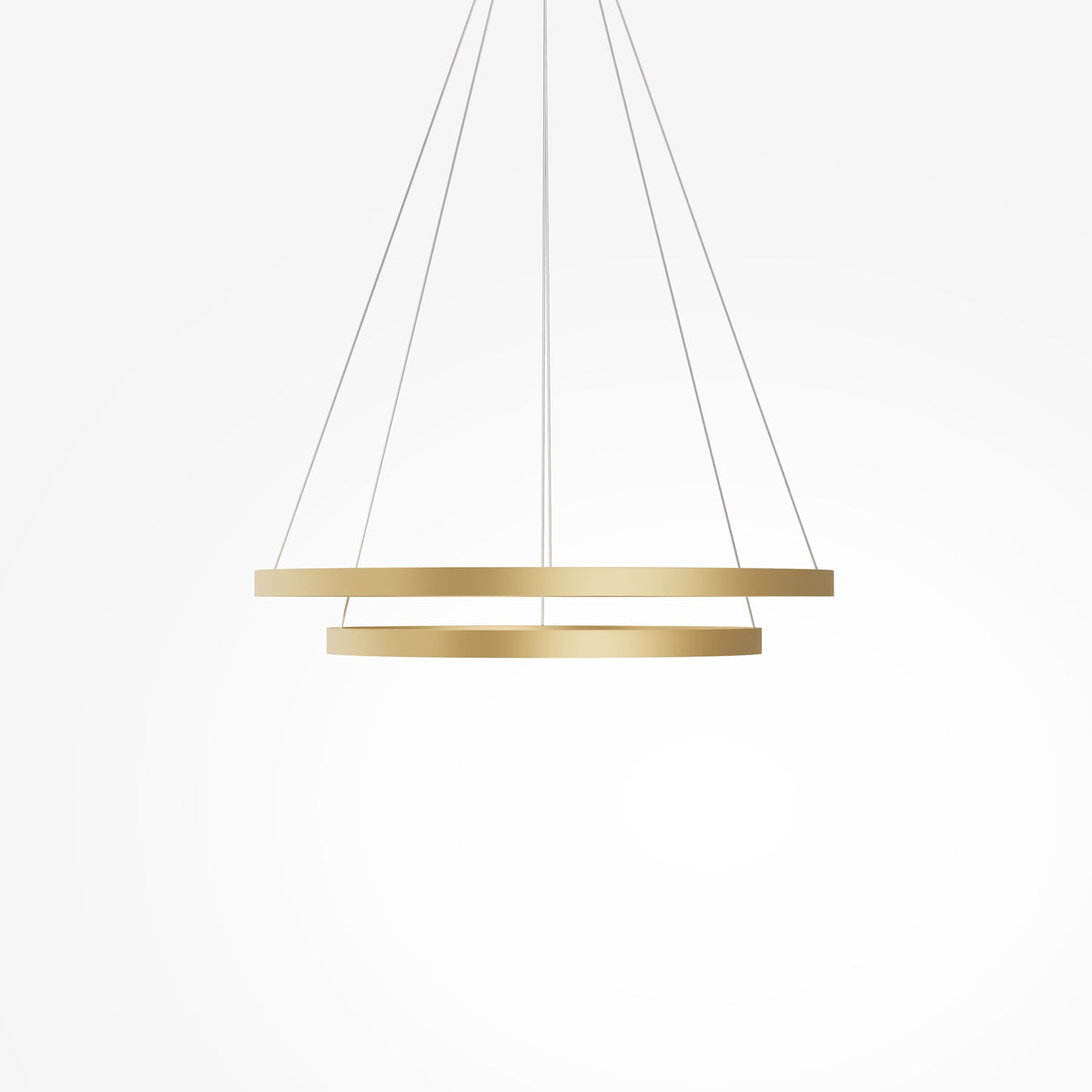 Rim LED Pendant Light – 83–84W – Brass / White (MOD058PL-L74BSK), view 8