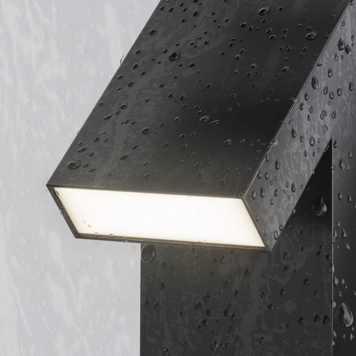 Guss LED Outdoor Bollard Light – Graphite, view 4