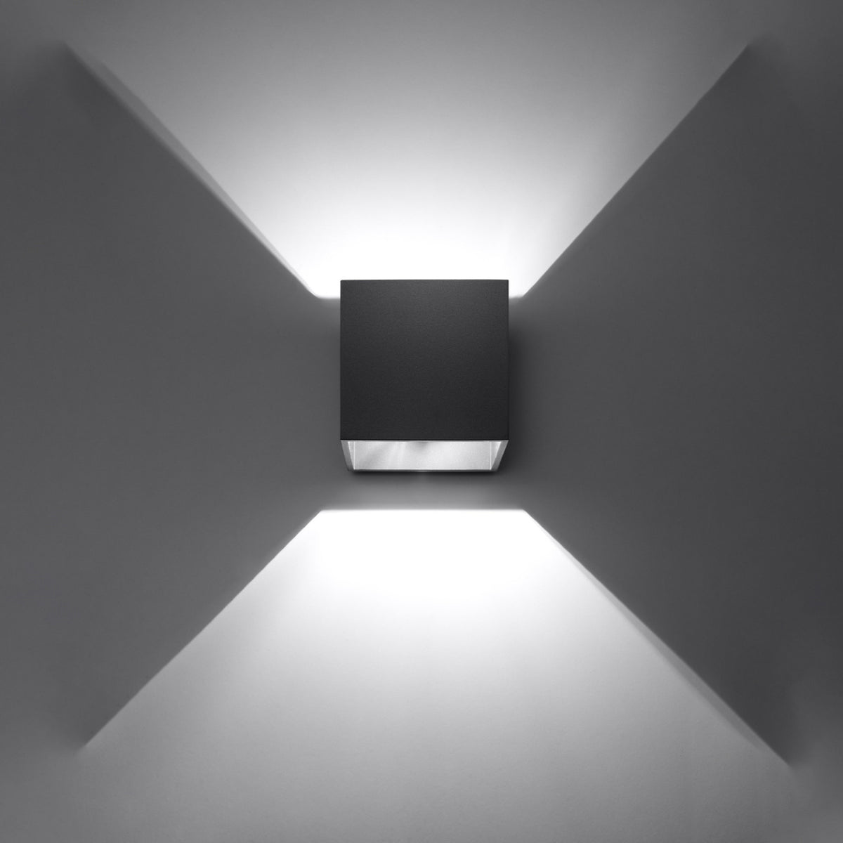 Quad 1 Wall Light – Black (SL.0057), view 7