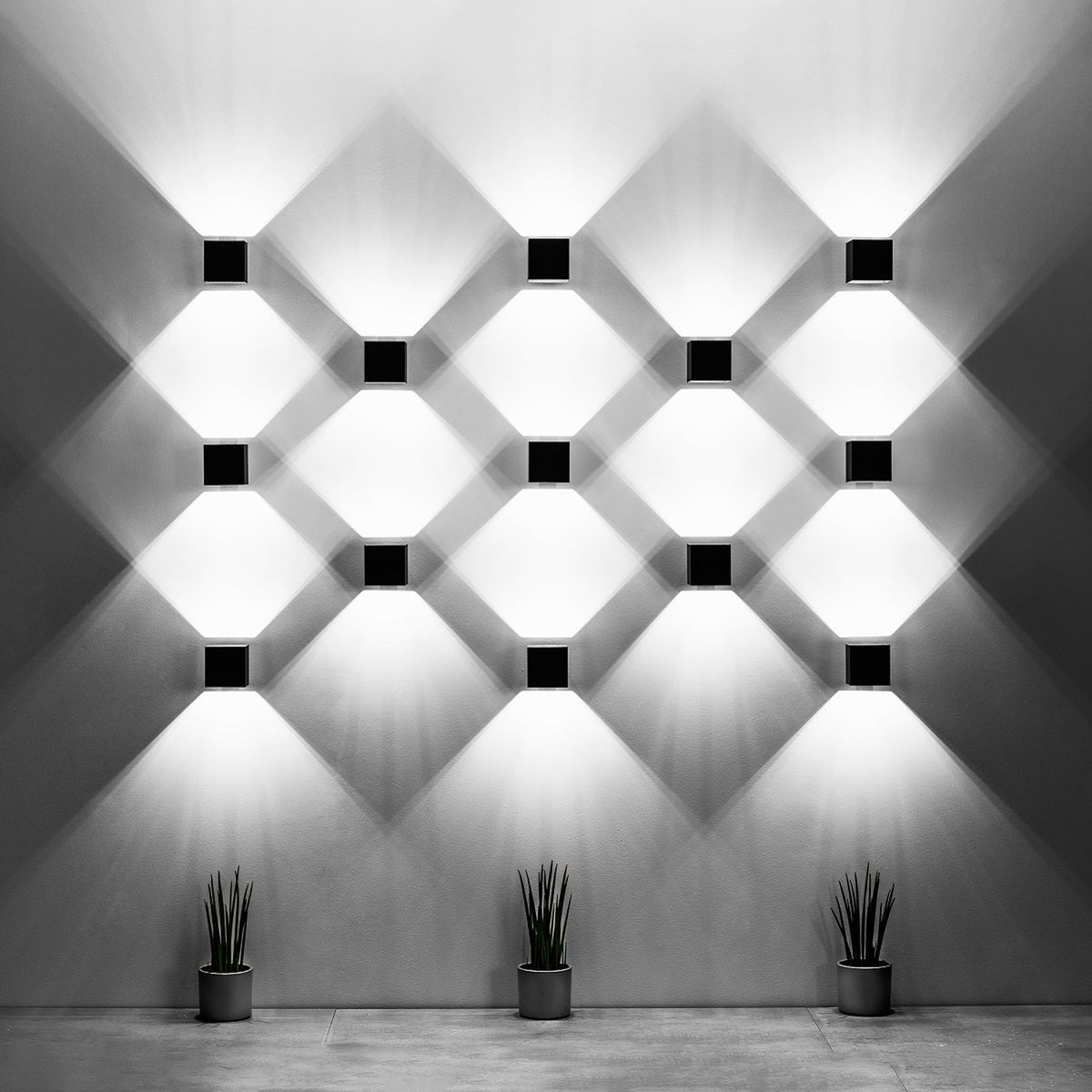 Quad 1 Wall Light – Black (SL.0057), view 10