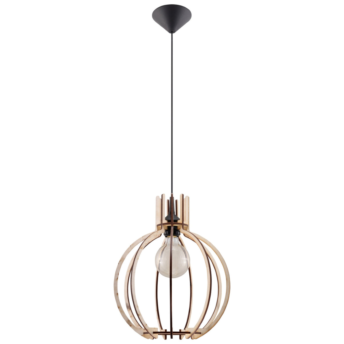 Arancia Pendant Light – Natural wood