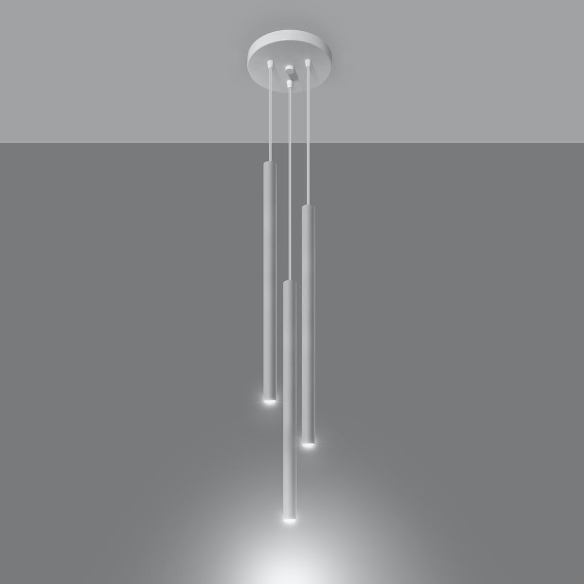 Pastelo 3 Pendant Light – White (SL.0467), view 5