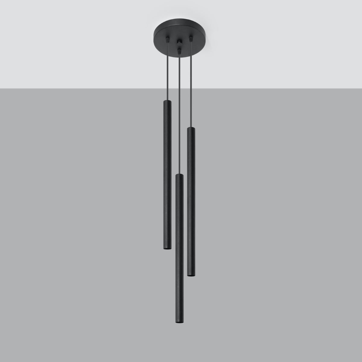 Pastelo 3 Pendant Light – Black (SL.0471), view 4