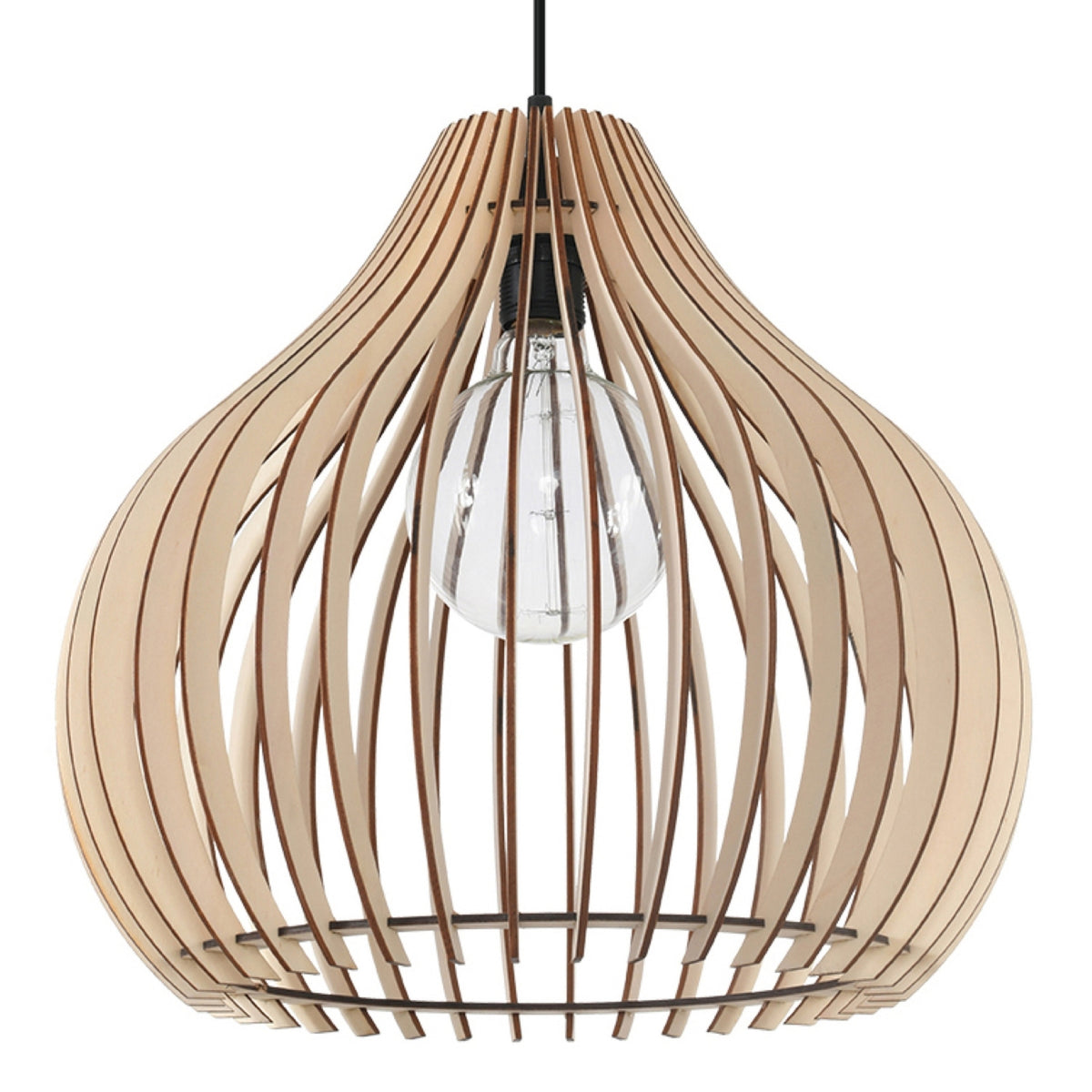 Aprilla Pendant Light – Natural wood