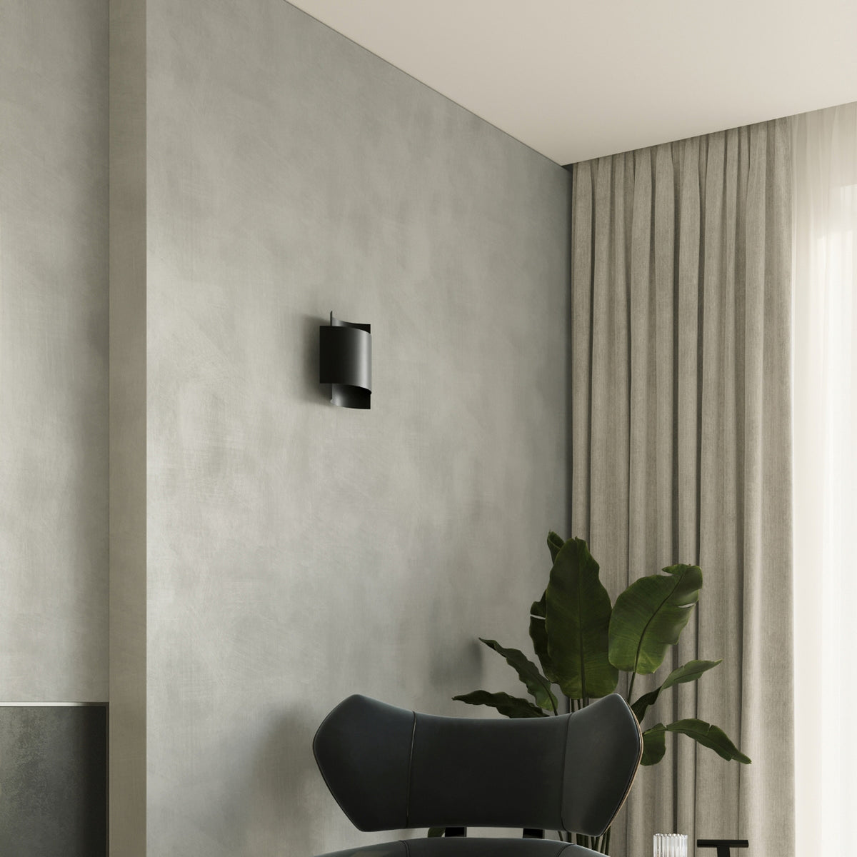 Impact Wall Light – Black, view 16