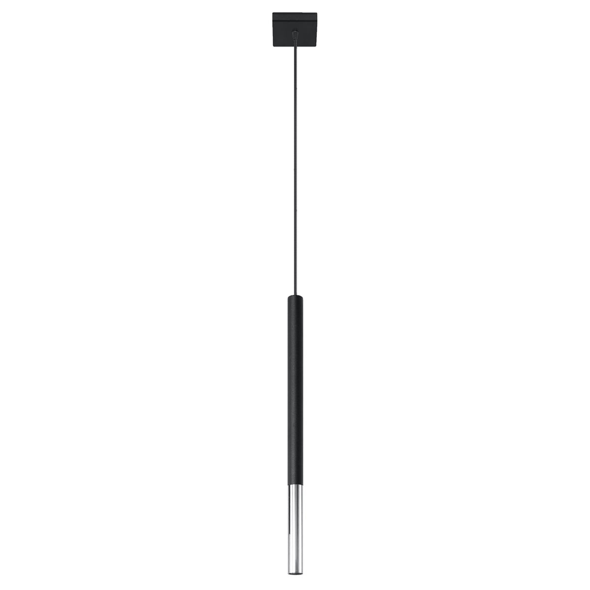 Mozaica 1 Pendant Light – Black / Chrome (SL.0885)