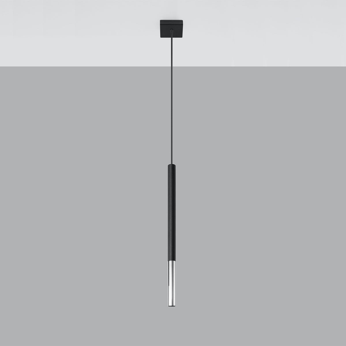 Mozaica 1 Pendant Light – Black / Chrome (SL.0885), view 4