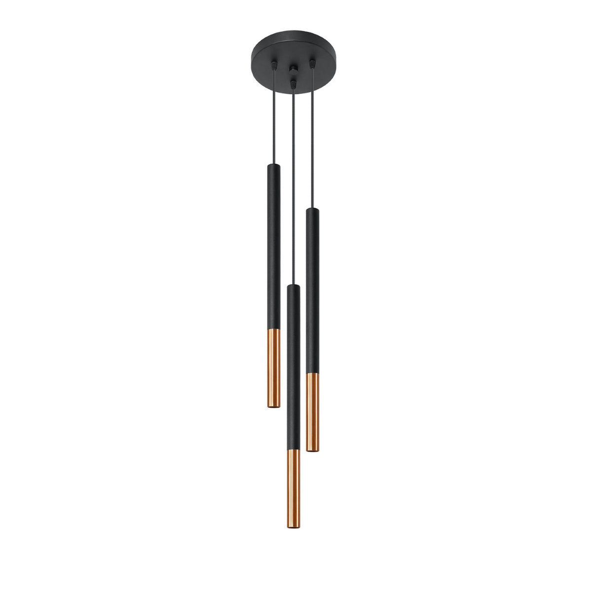 Mozaica 3 Pendant Light – Black / Copper (SL.0890), view 2