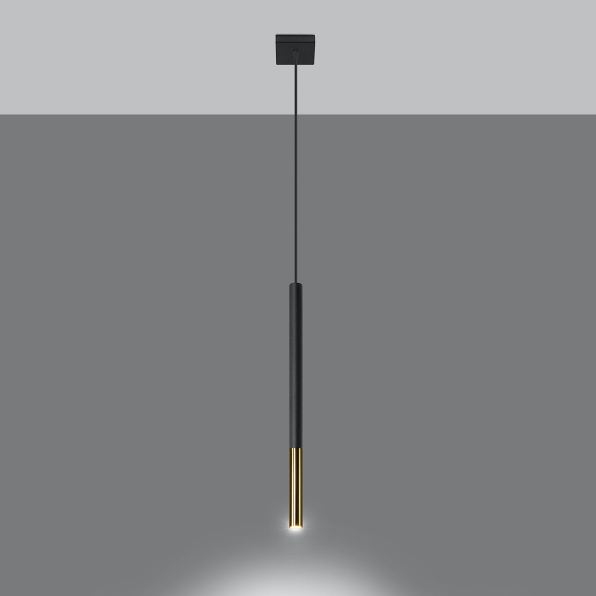 Mozaica 1 Pendant Light – Black / Gold (SL.0891), view 9