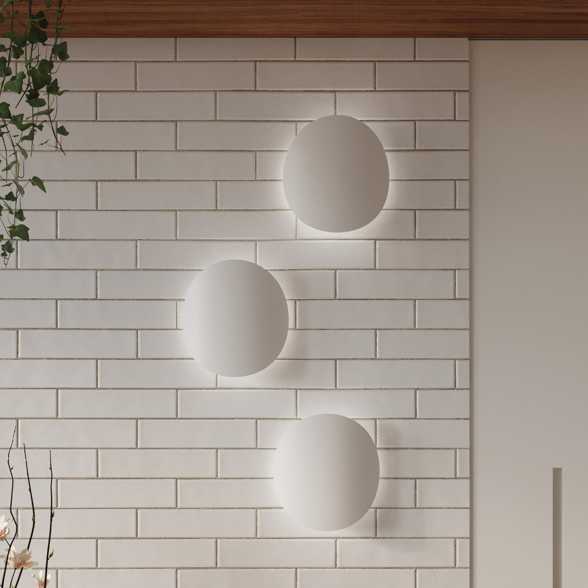 Senses Wall Light – White, view 15
