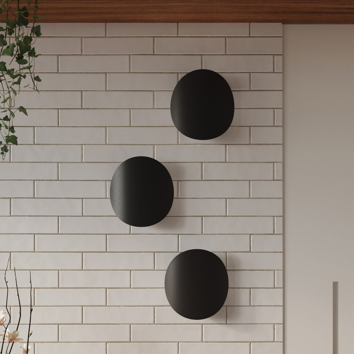Senses Wall Light – Black, view 16