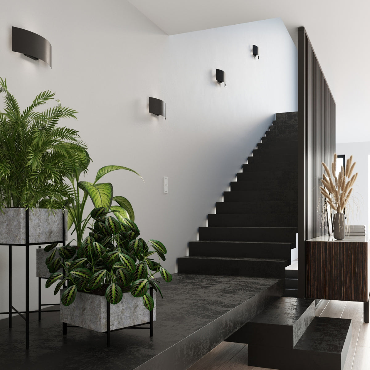 Magnus Wall Light – Black, view 14