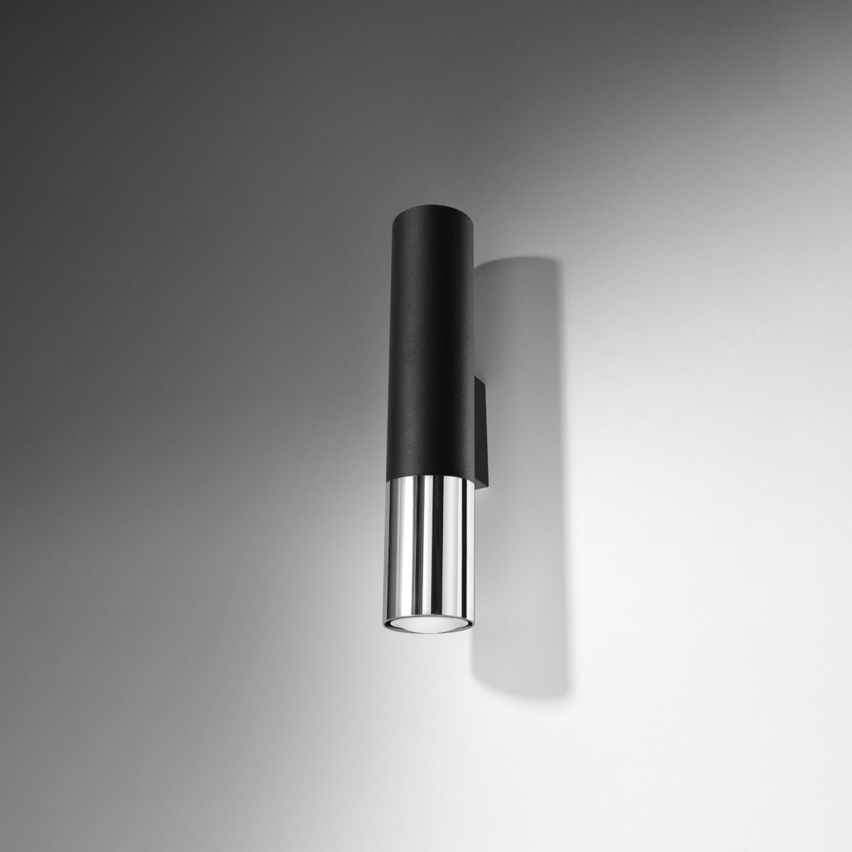 Loopez Wall Light – Black / Chrome (SL.0938), view 4