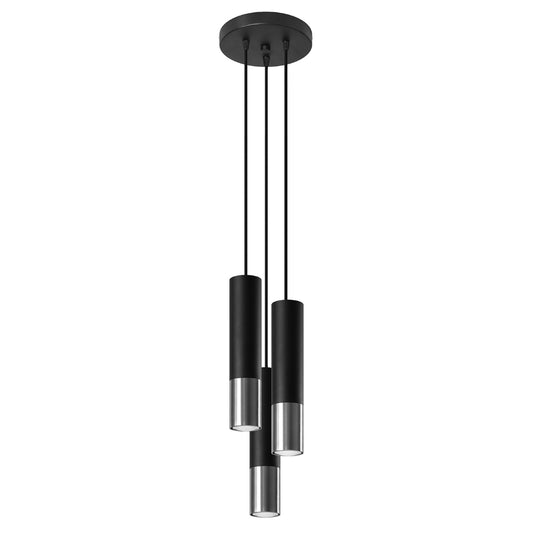 Loopez 3 Pendant Light – Black / Chrome (SL.0943)