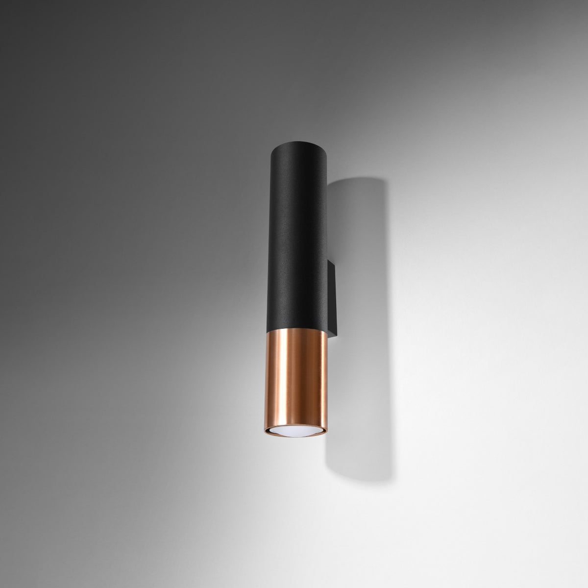 Loopez Wall Light – Black / Copper (SL.0944), view 5