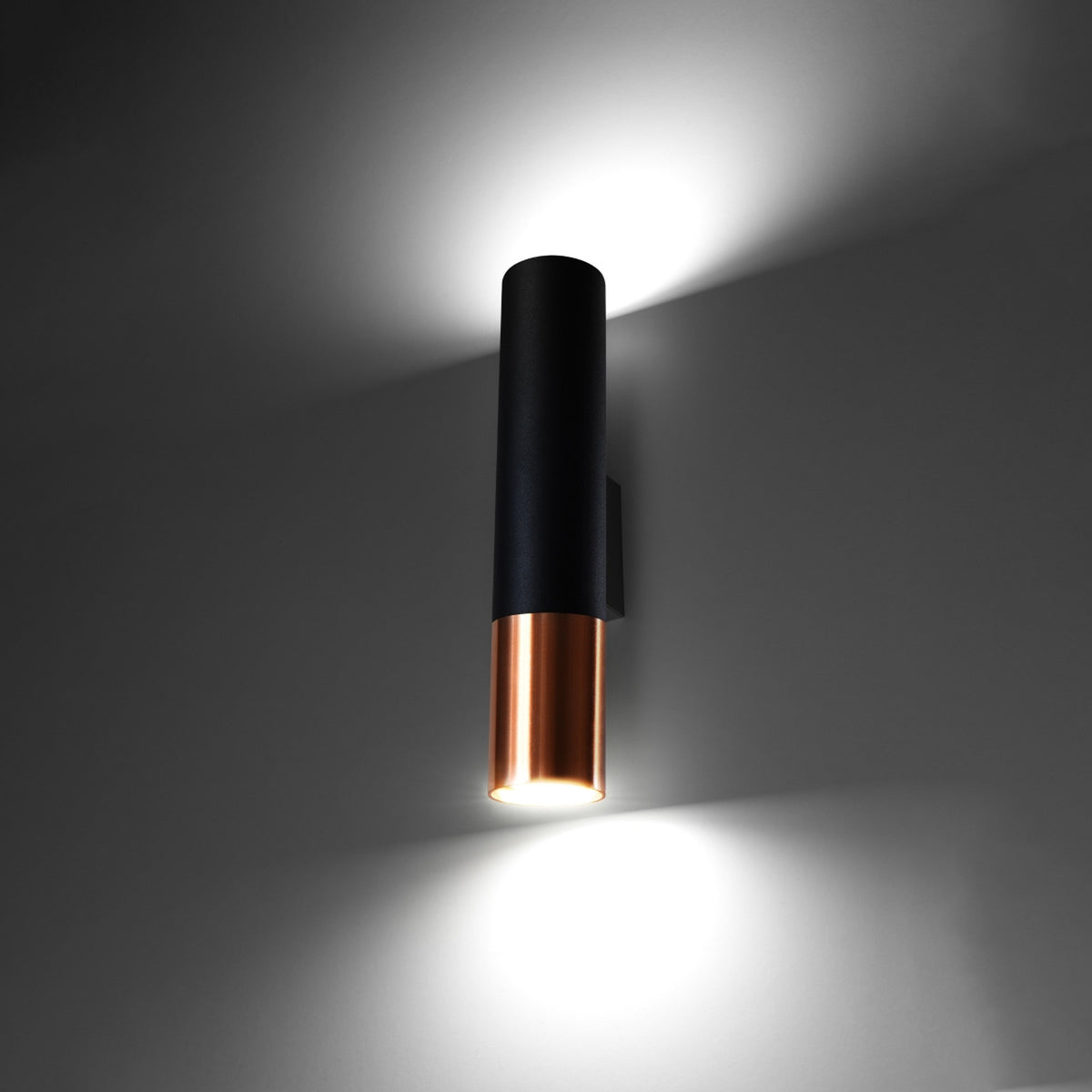 Loopez Wall Light – Black / Copper (SL.0944), view 8