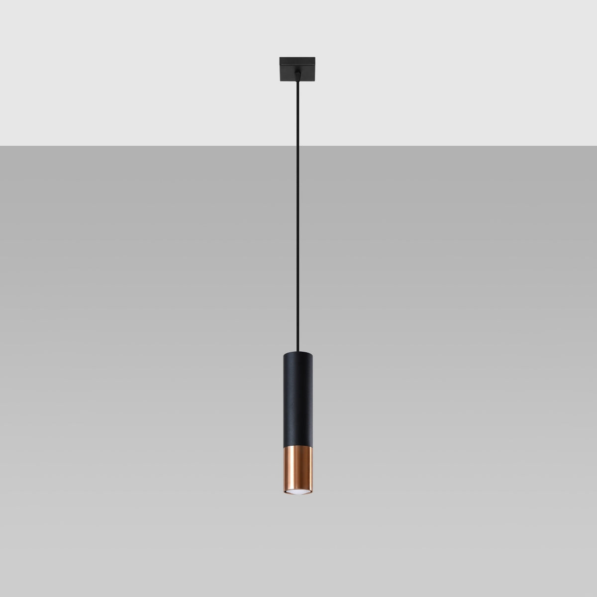 Loopez 1 Pendant Light – Black / Copper (SL.0946), view 5