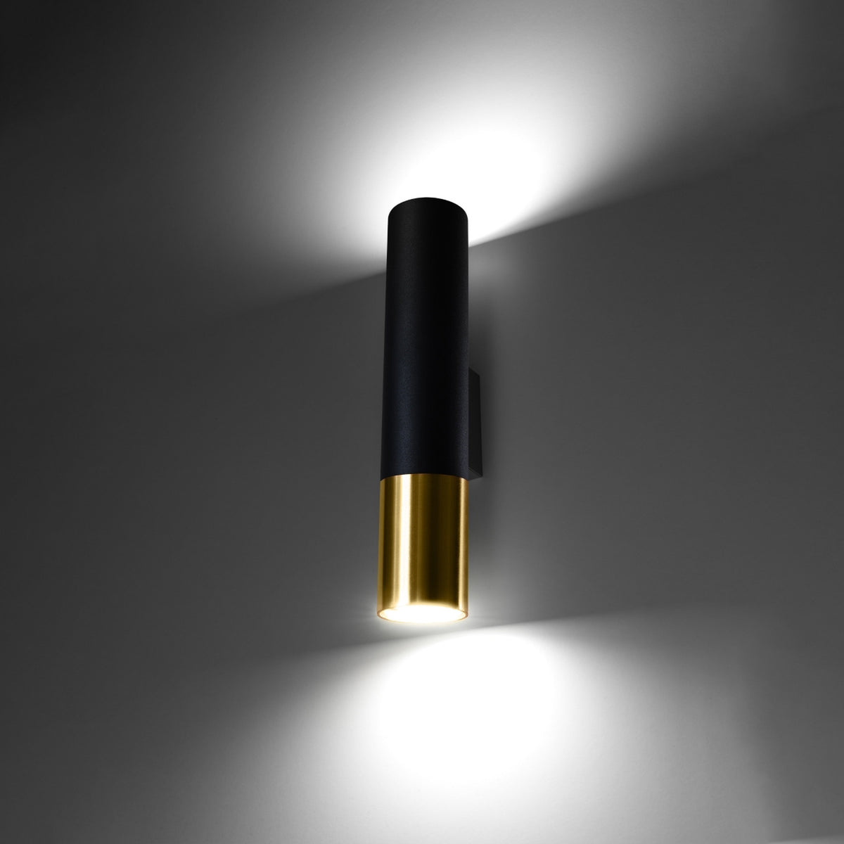 Loopez Wall Light – Black / Gold (SL.0950), view 9