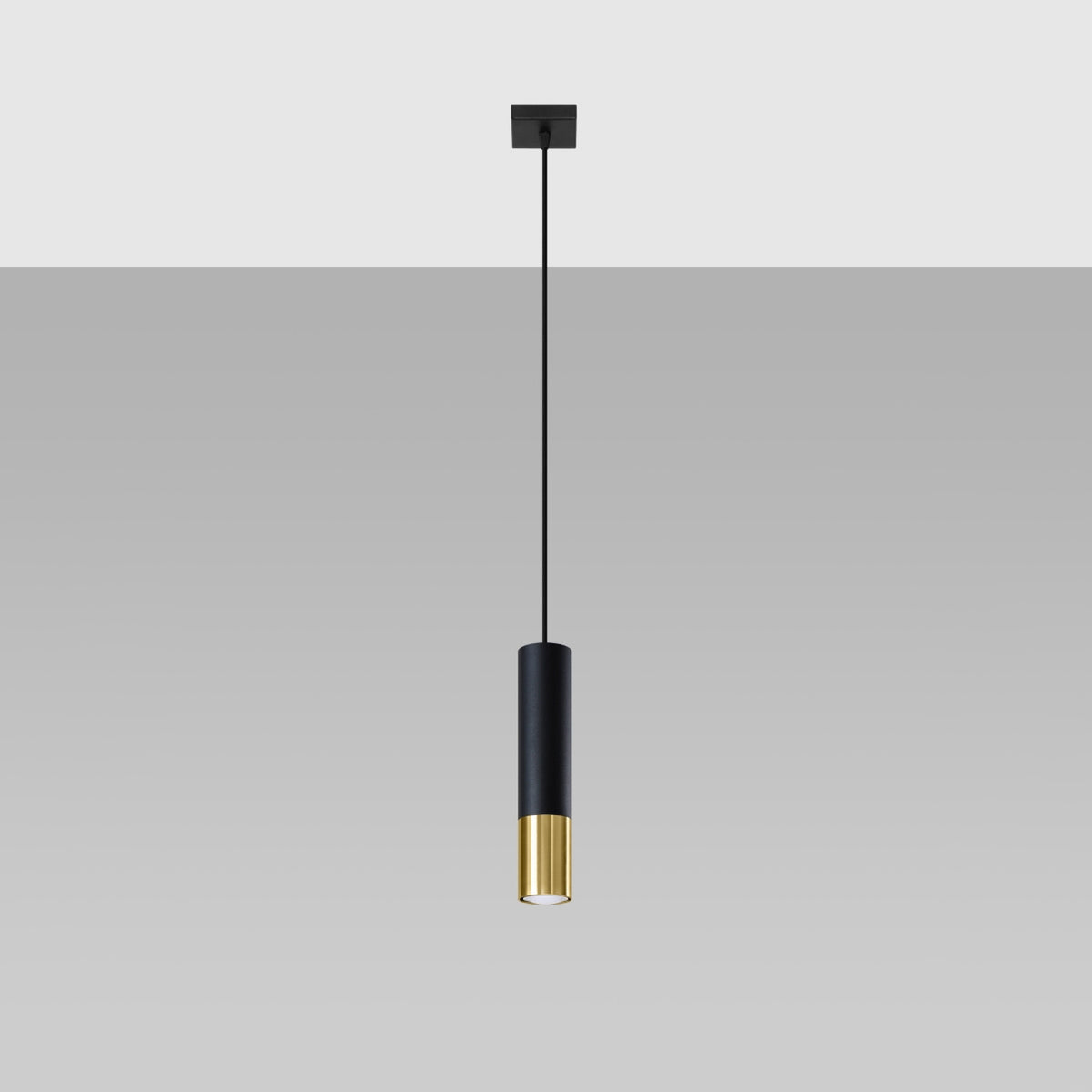Loopez 1 Pendant Light – Black / Gold (SL.0952), view 6