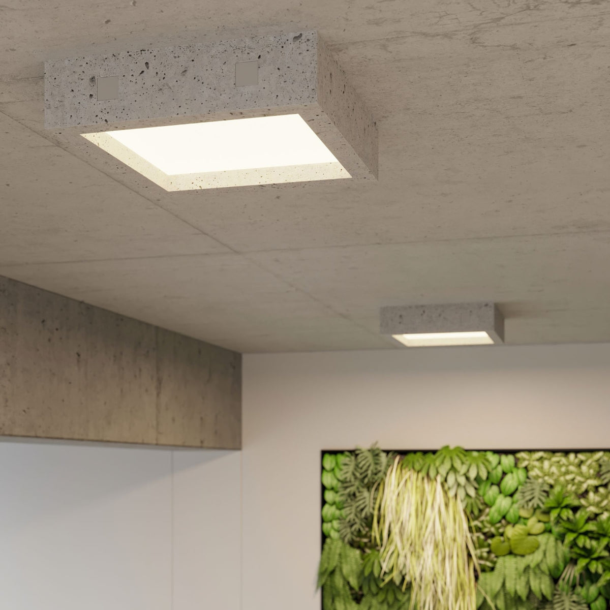 Riza LED Ceiling Light – Grey, 18W – Grey (SL.0995), view 9