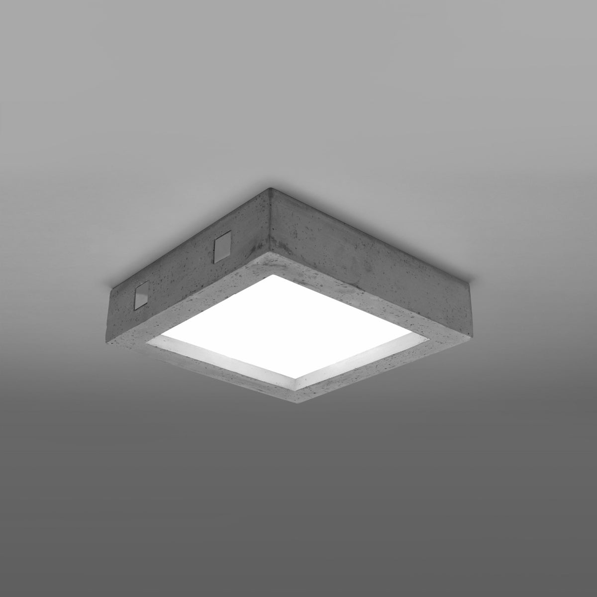 Riza LED Ceiling Light – Grey, 18W – Grey (SL.0995), view 3