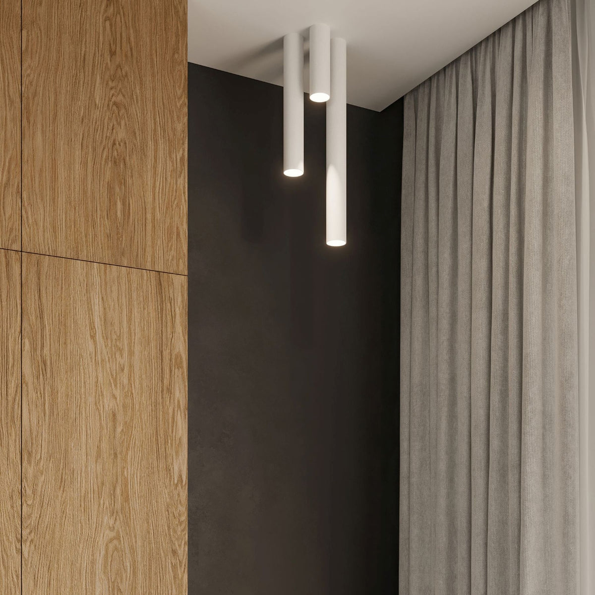 Lagos 10 Ceiling Light – White, view 11