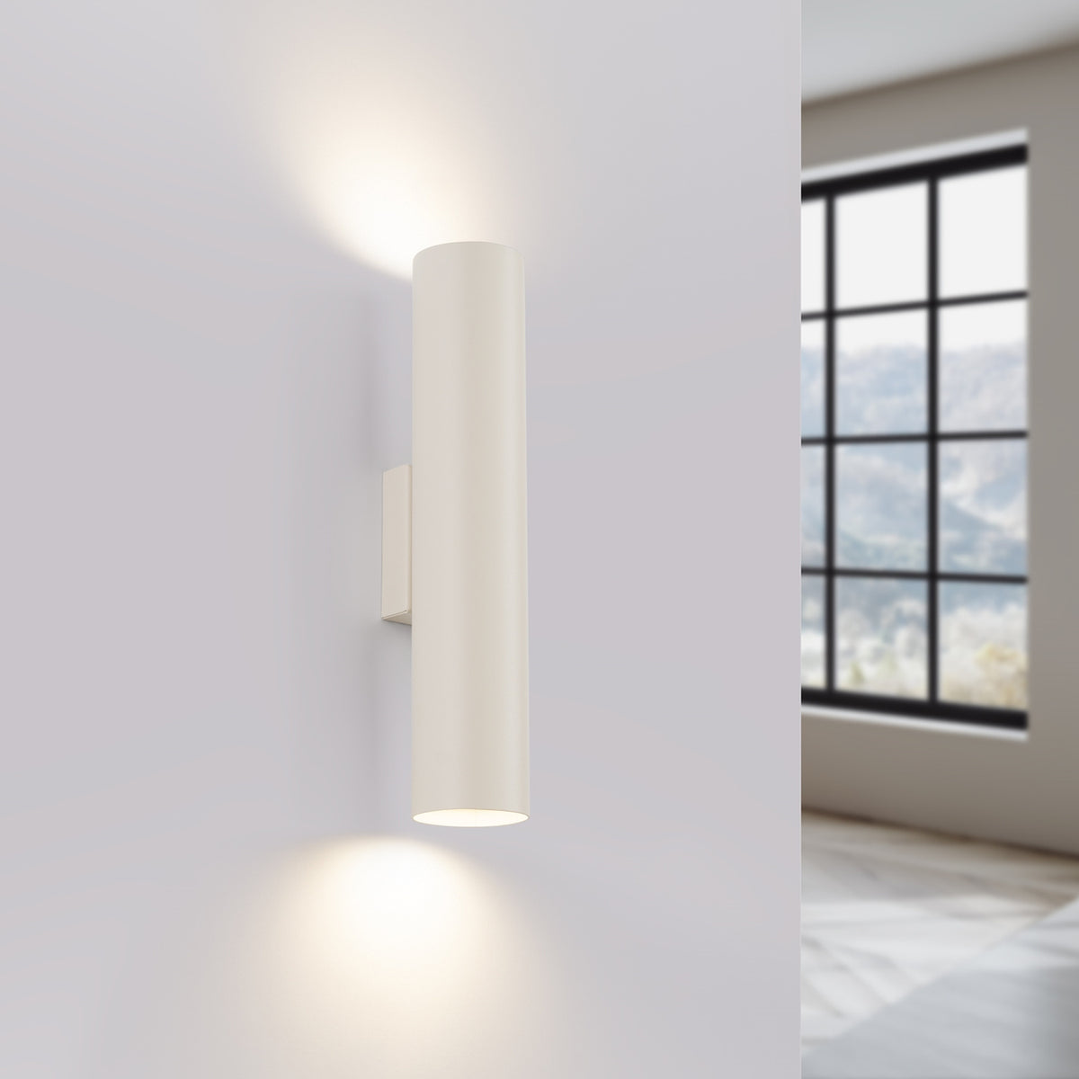 Lagos 2 Wall Light – Beige, view 3