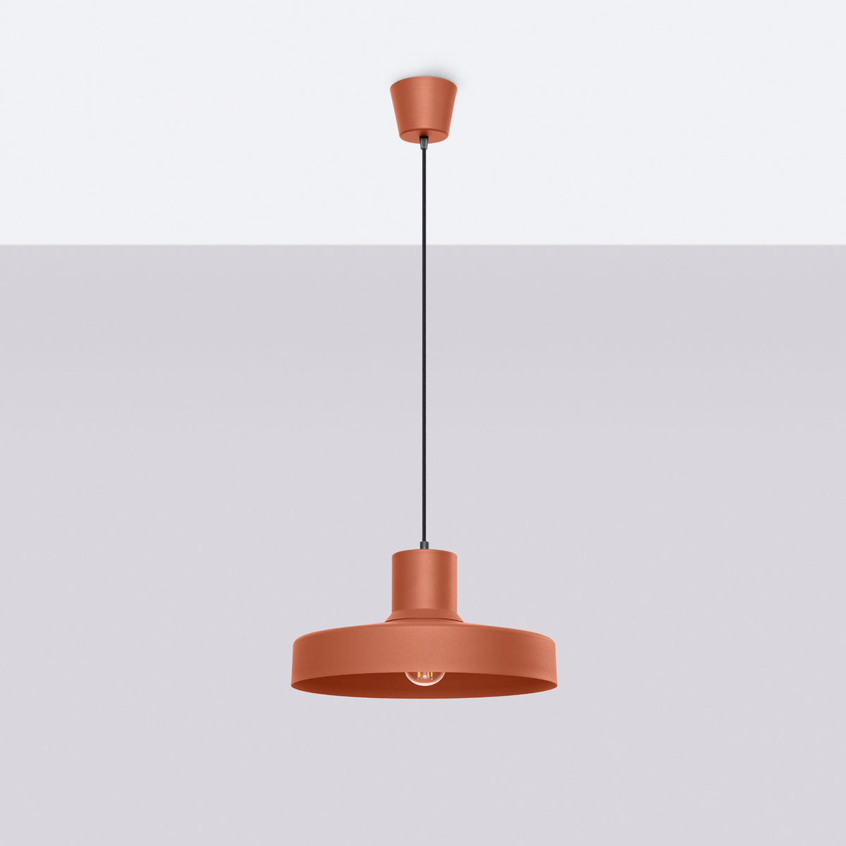 Bilo Pendant Light – Red ochre, view 19