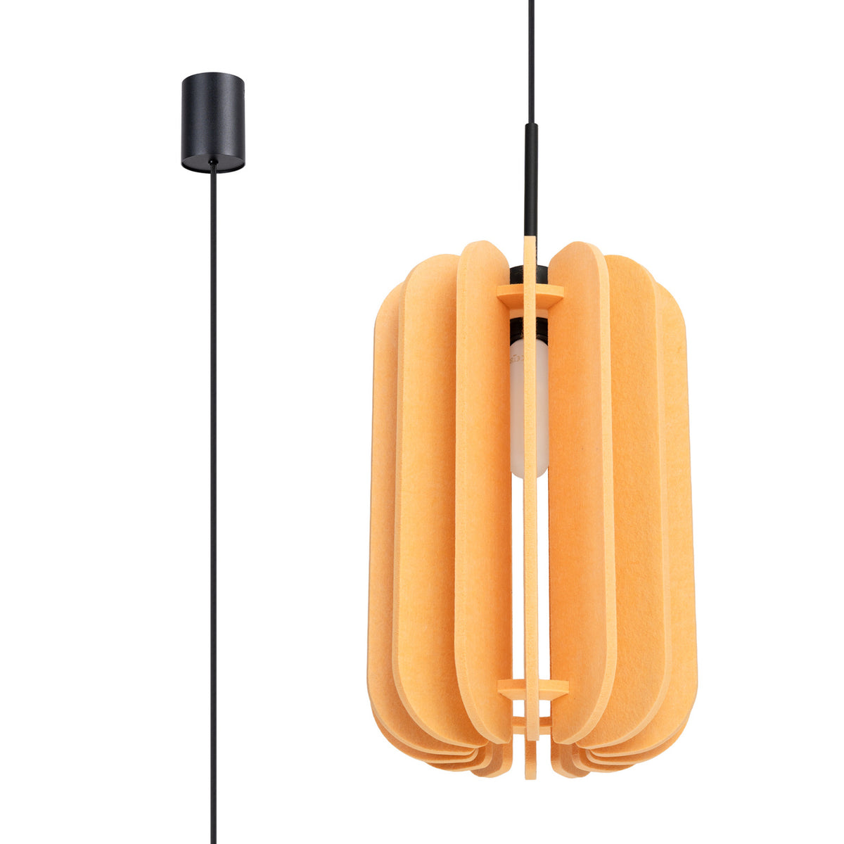 Mula 27 Pendant Light – Yellow / Black, view 2