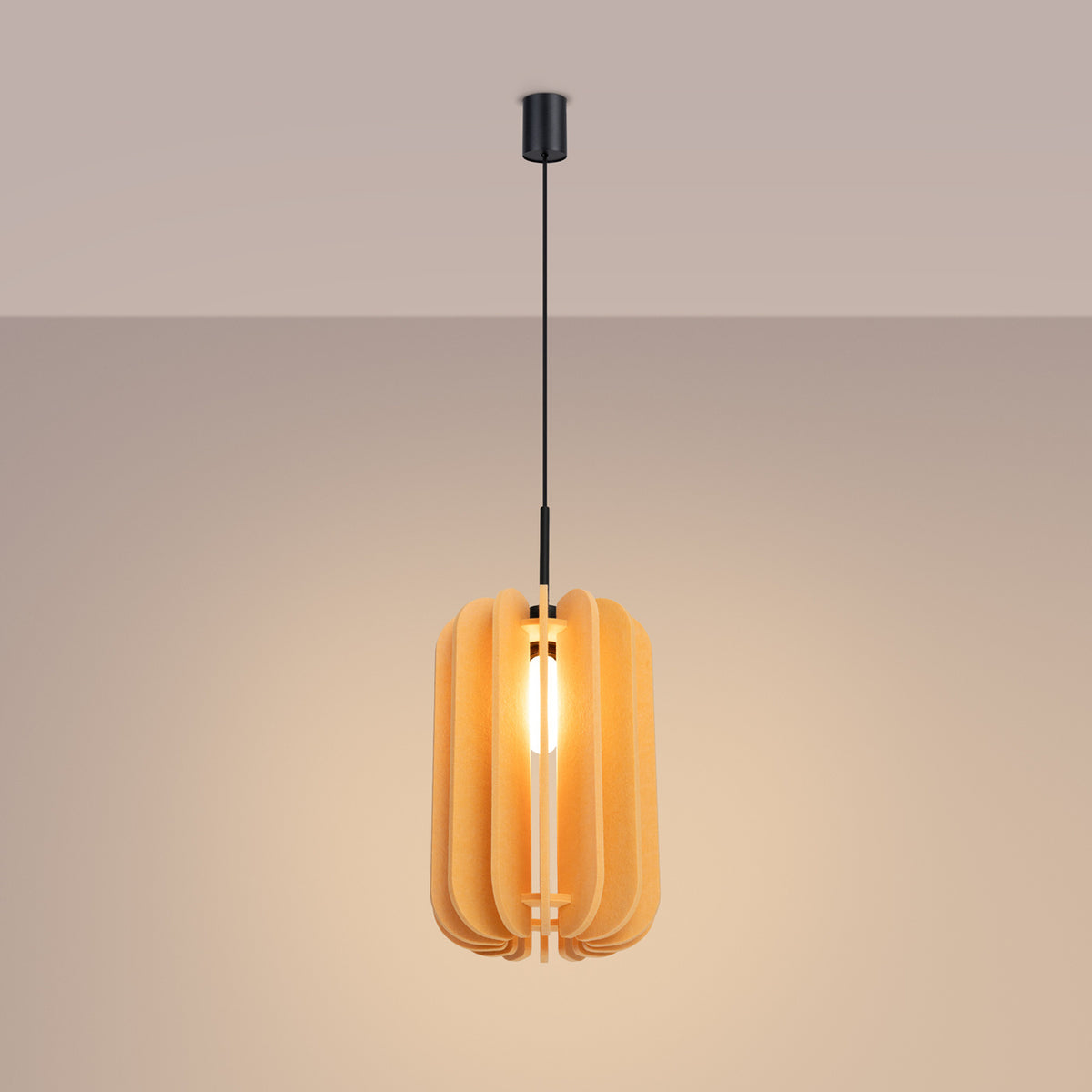 Mula 27 Pendant Light – Yellow / Black, view 11