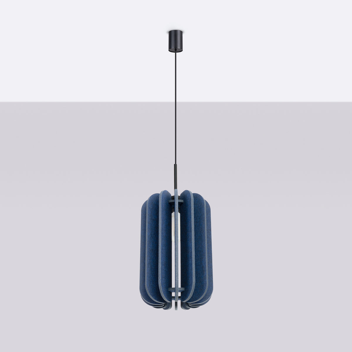 Mula 27 Pendant Light – Navy / Black, view 9