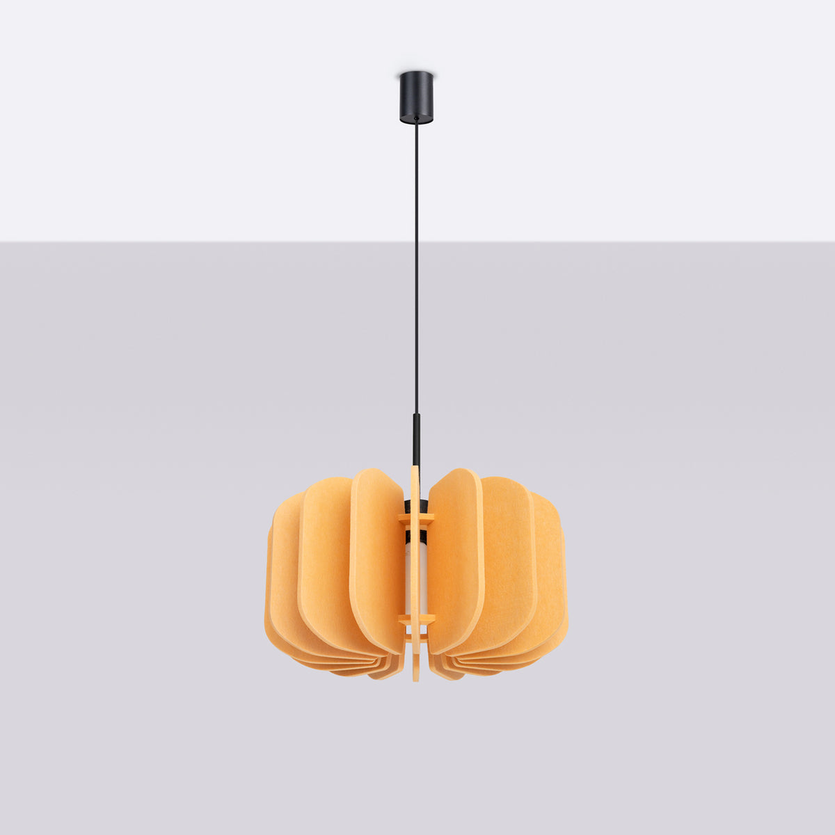 Mula 45 Pendant Light – Yellow / Black, view 8