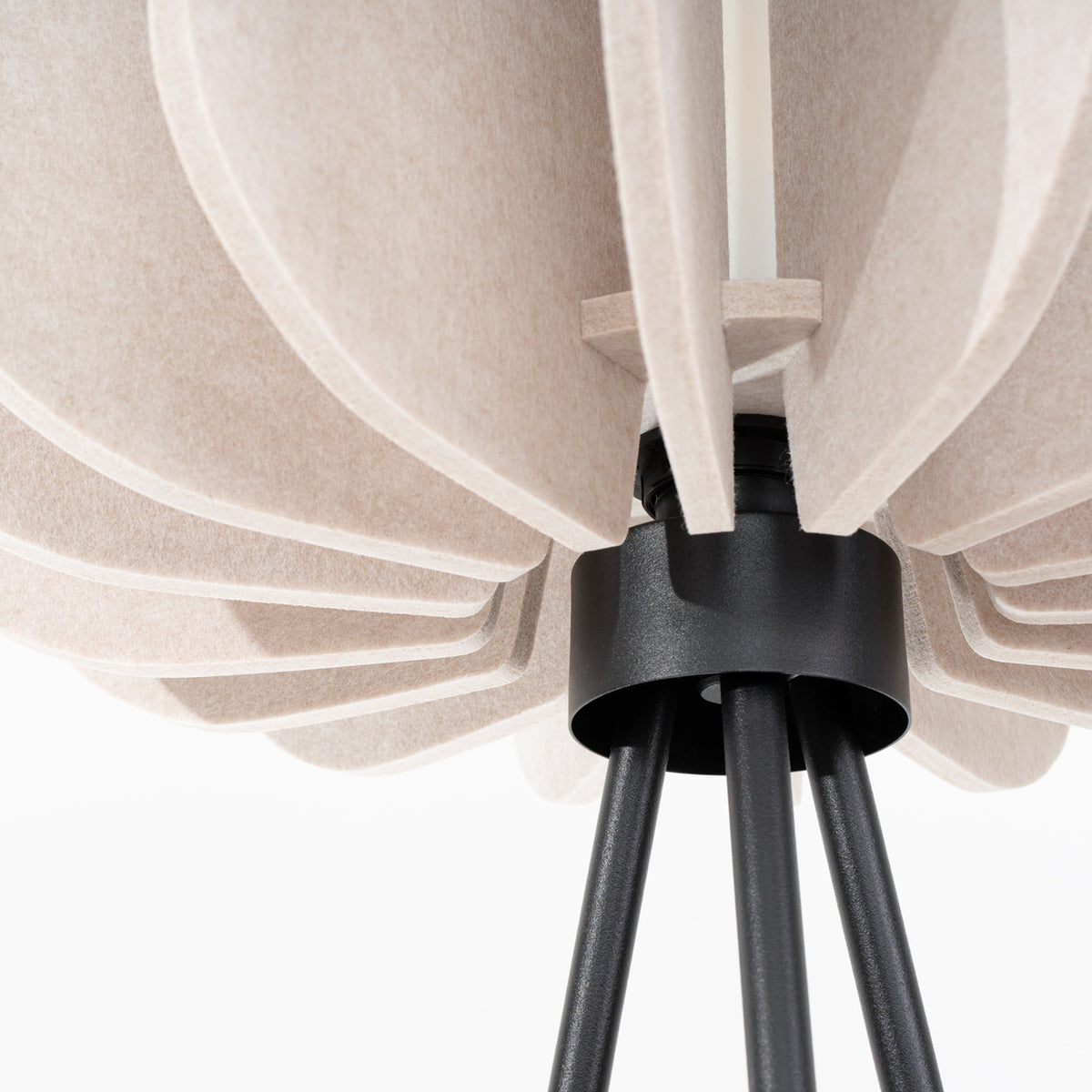 Mula 45 Floor Lamp – Beige / Black, view 22