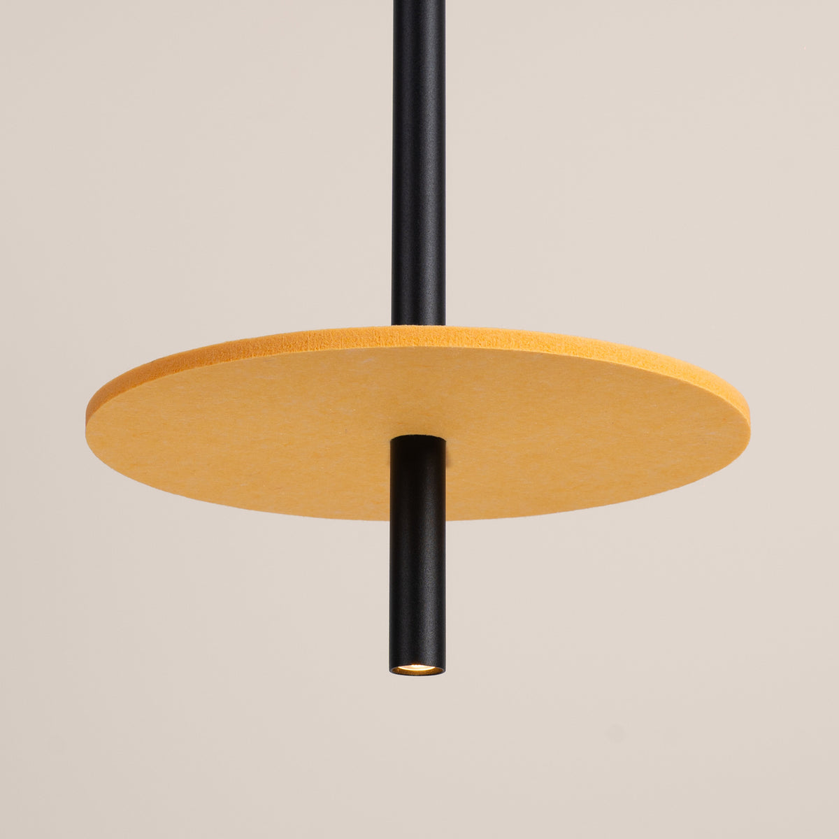 Feltro 1 Pendant Light – Yellow / Black, view 17