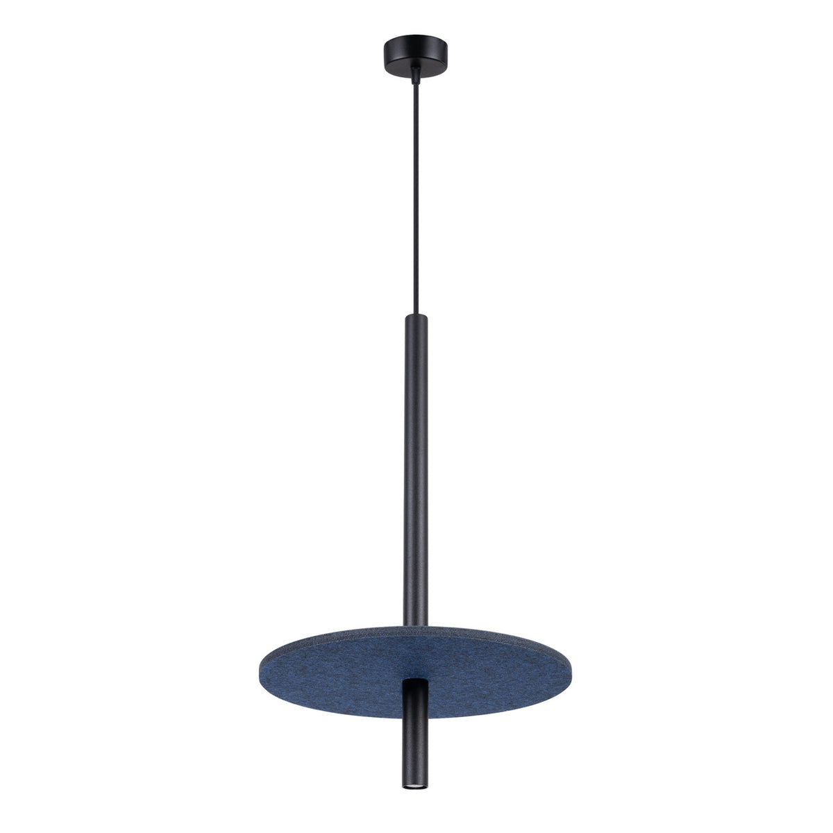 Feltro 1 Pendant Light – Navy / Black, view 6