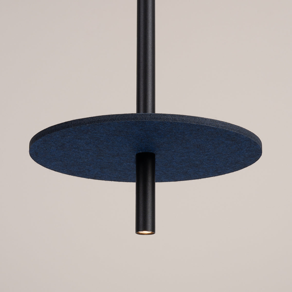Feltro 1 Pendant Light – Navy / Black, view 18