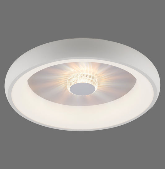 Vertigo 465 mm LED Ceiling Light – White / grey