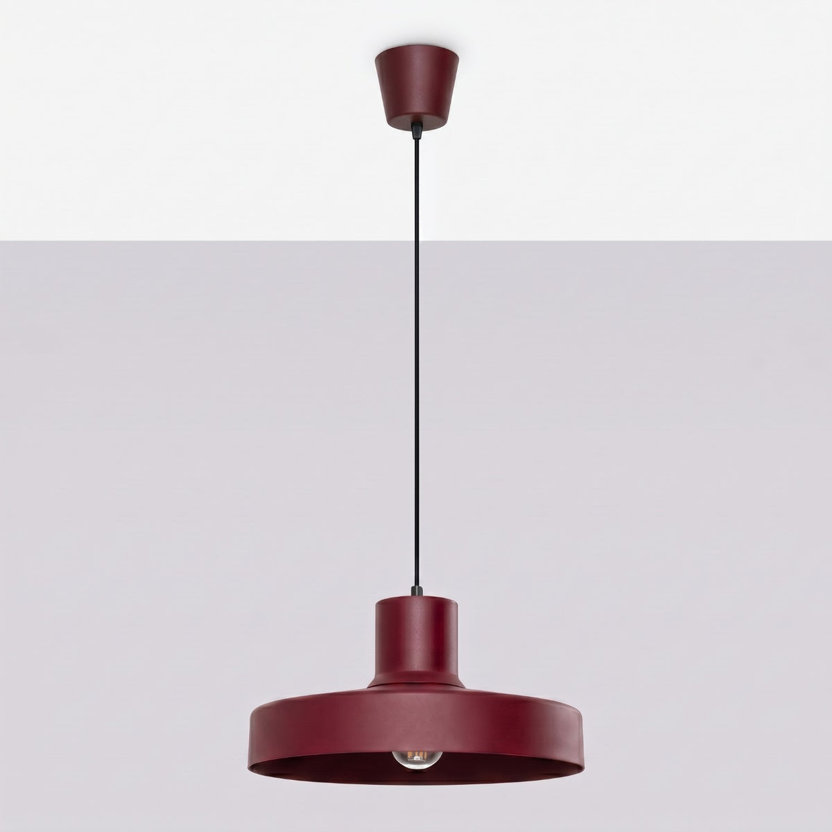 Bilo Pendant Light – Burgundy, view 21