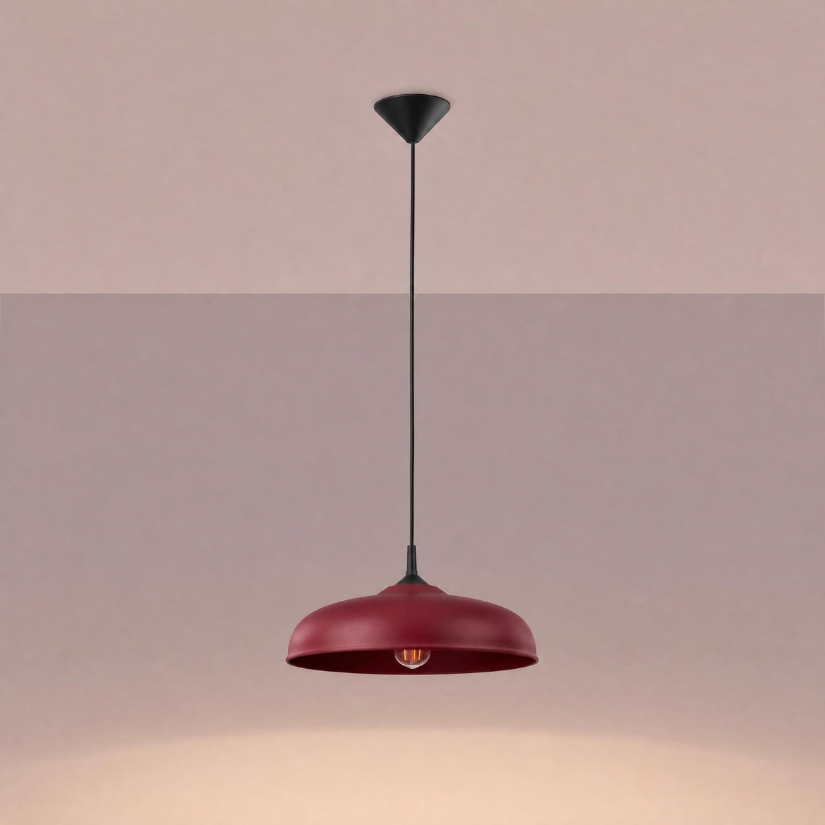 Gina Pendant Light – Burgundy, view 22