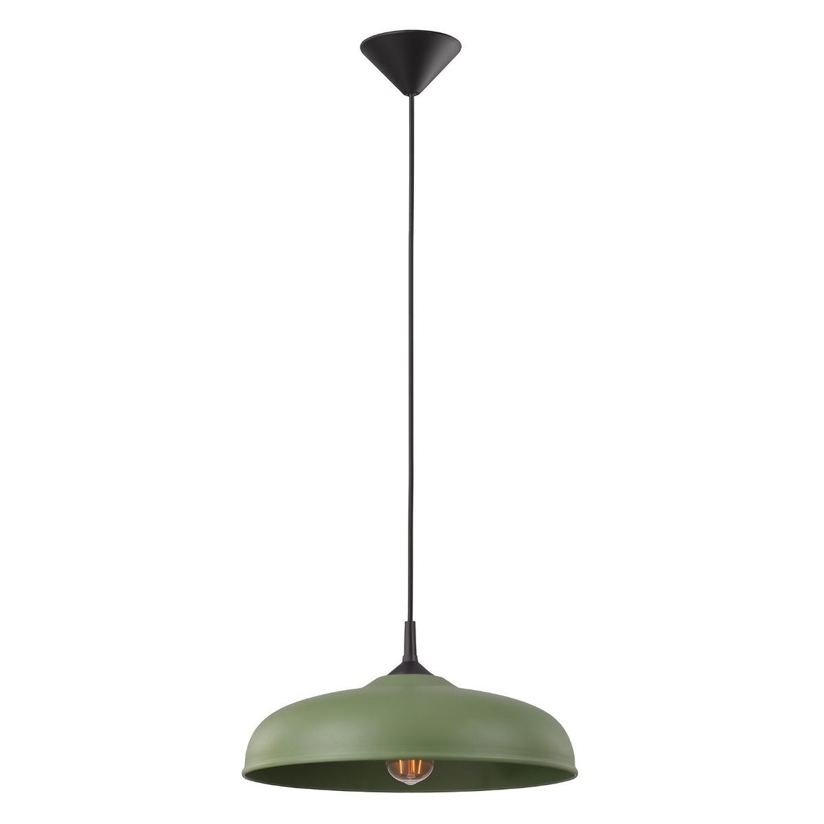 Gina Pendant Light – Olive green, view 8