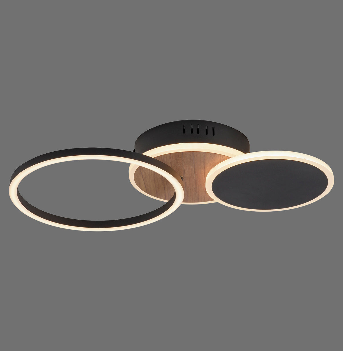Sevent 500 mm LED Ceiling Light – Wood Decor