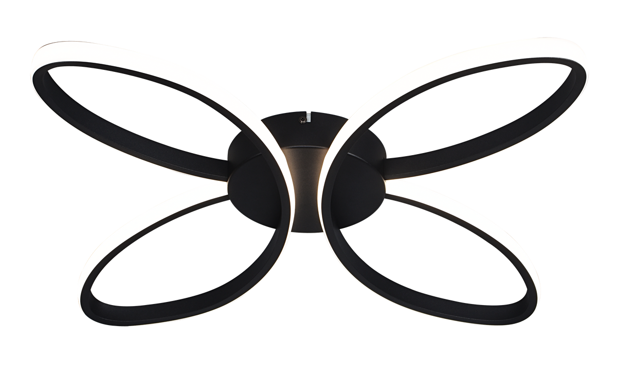 Rosentra LED Ceiling Light – Black