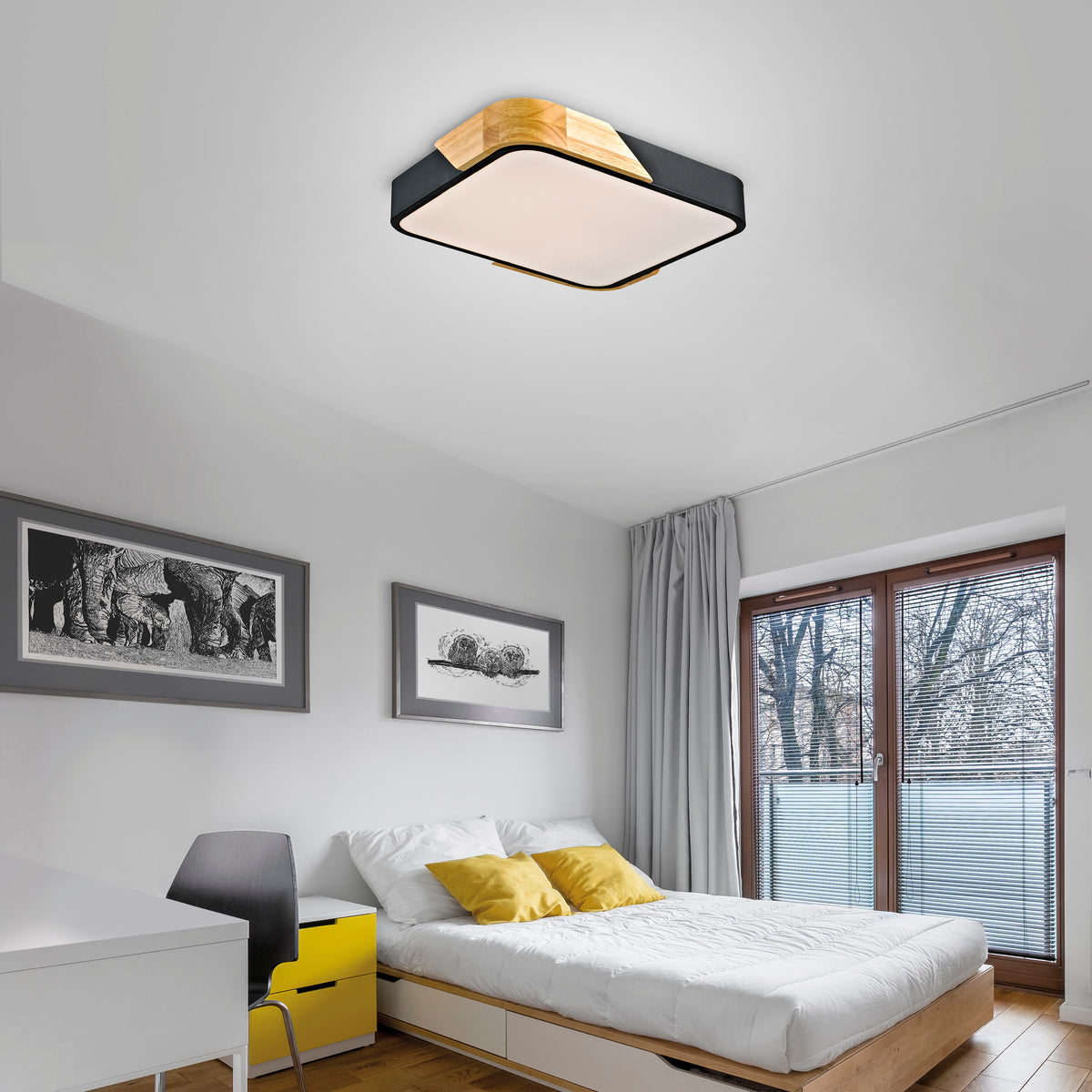 Bila Square LED Ceiling Light