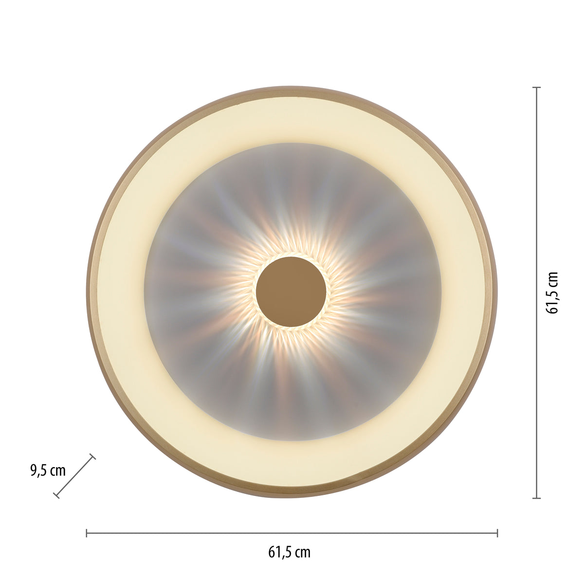 Vertigo 615 mm LED Ceiling Light
