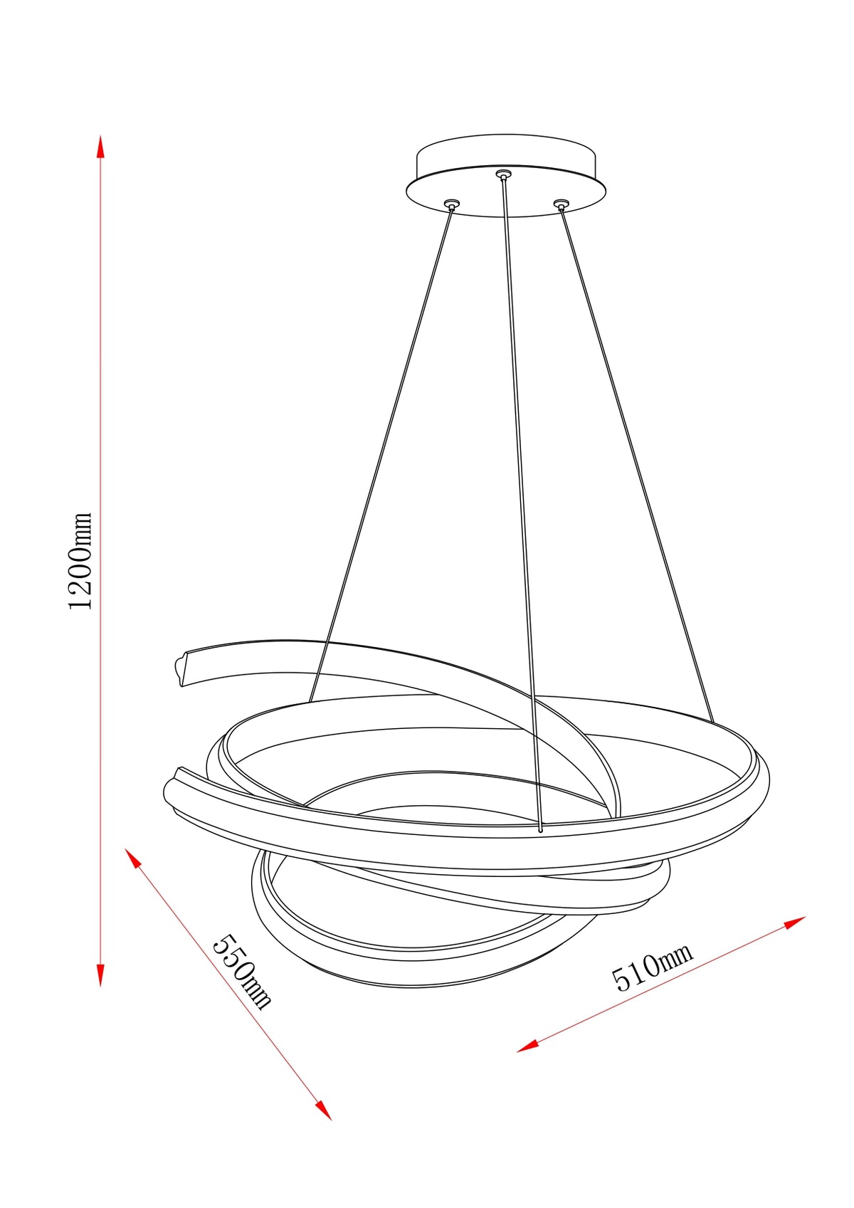 Vecino LED Pendant Light