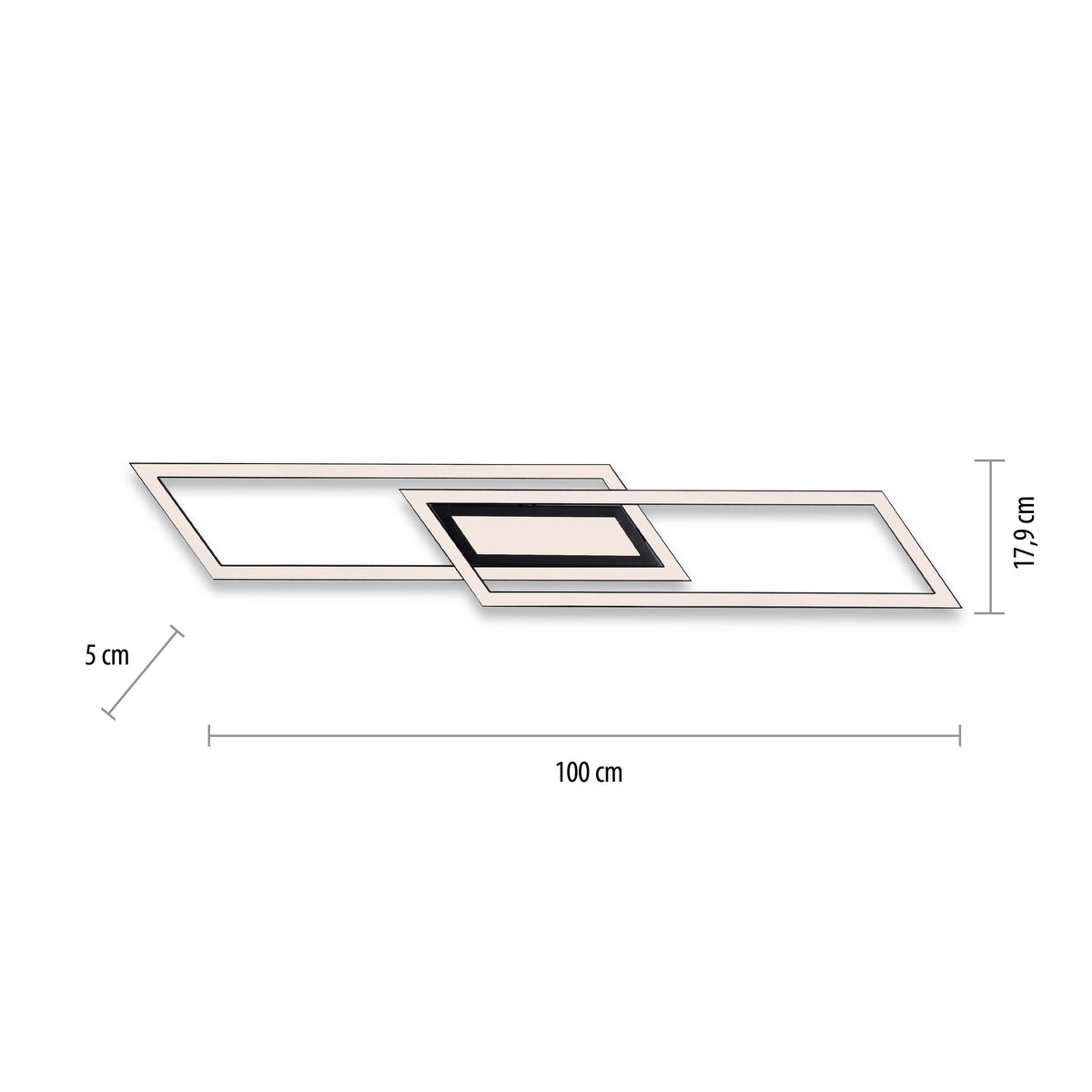 Asmin 1000 mm LED Ceiling Light