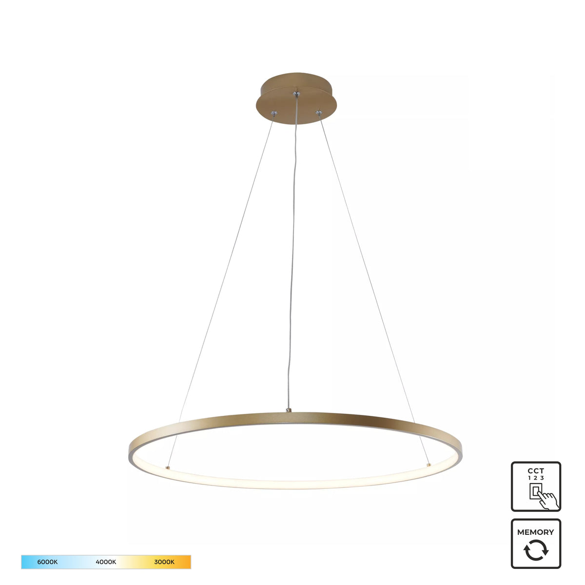 Breno 600 mm LED Pendant Light