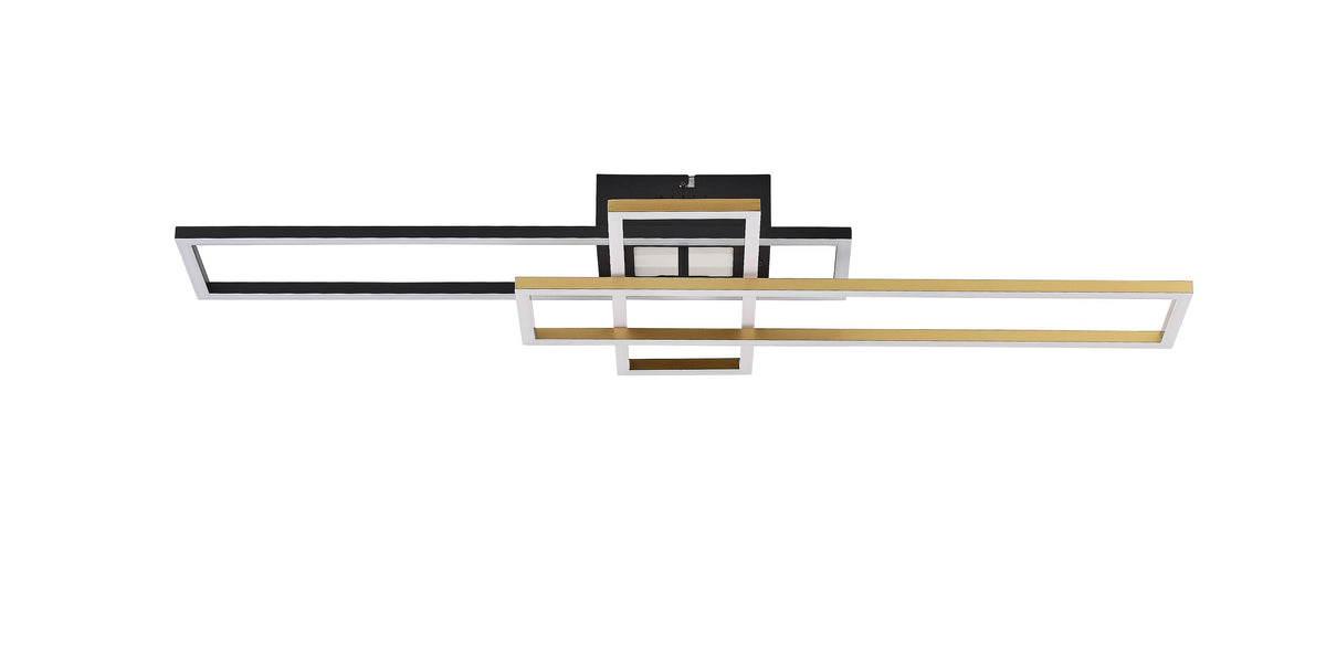 Lumenz LED Ceiling Light – Black / Gold